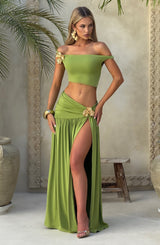 Eva Top - Olive Top Babyboo Fashion Premium Exclusive Design