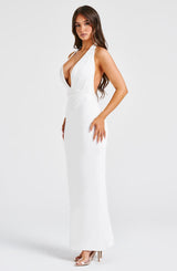 Evangeline Maxi Dress - Ivory Dress Babyboo Fashion Premium Exclusive Design