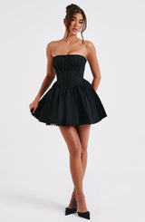 Evie Mini Dress - Black Dress Babyboo Fashion Premium Exclusive Design