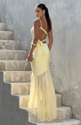 Fable Gown - Lemon Dress Babyboo Fashion Premium Exclusive Design