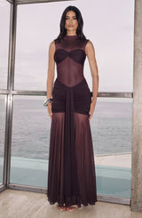 Fae Maxi Skirt - Plum Skirt Babyboo Fashion Premium Exclusive Design