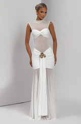 Fae Maxi Skirt - White Skirt Babyboo Fashion Premium Exclusive Design