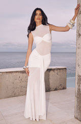 Fae Maxi Skirt - White Skirt Babyboo Fashion Premium Exclusive Design