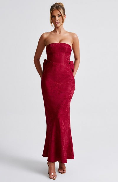 Collective Dress - Felicity Maxi Dress - Red image 5