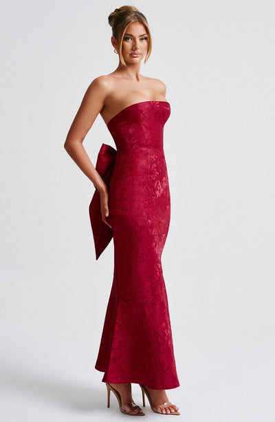 Collective Dress - Felicity Maxi Dress - Red image 4
