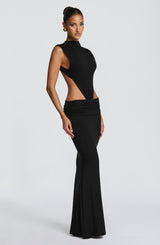 Fenella Maxi Dress - Black Dress Babyboo Fashion Premium Exclusive Design