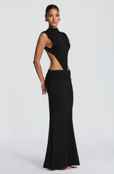 Fenella Maxi Dress - Black Dress Babyboo Fashion Premium Exclusive Design