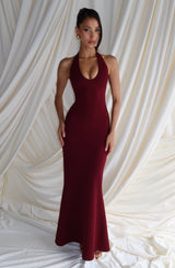 Fern Maxi Dress - Cherry Lacquer Dress Babyboo Fashion Premium Exclusive Design