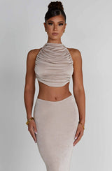 Fifi Top - Champagne Tops Babyboo Fashion Premium Exclusive Design