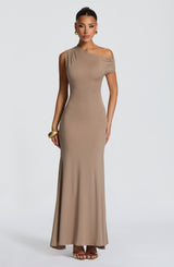 Fiora Maxi Dress - Stone Dress XS Babyboo Fashion Premium Exclusive Design