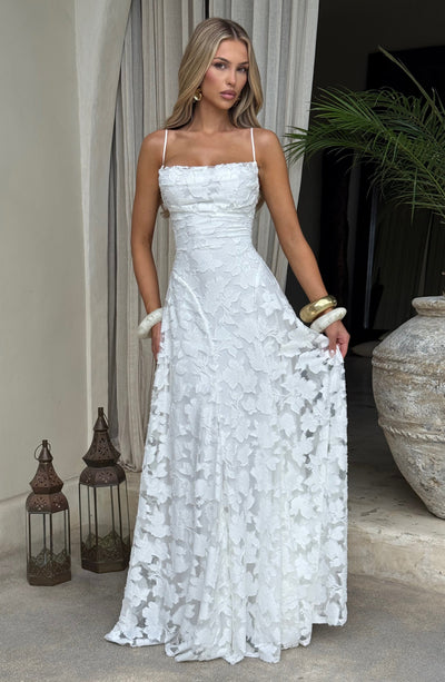 Collective Dress - Francis Maxi Dress - Ivory image 2