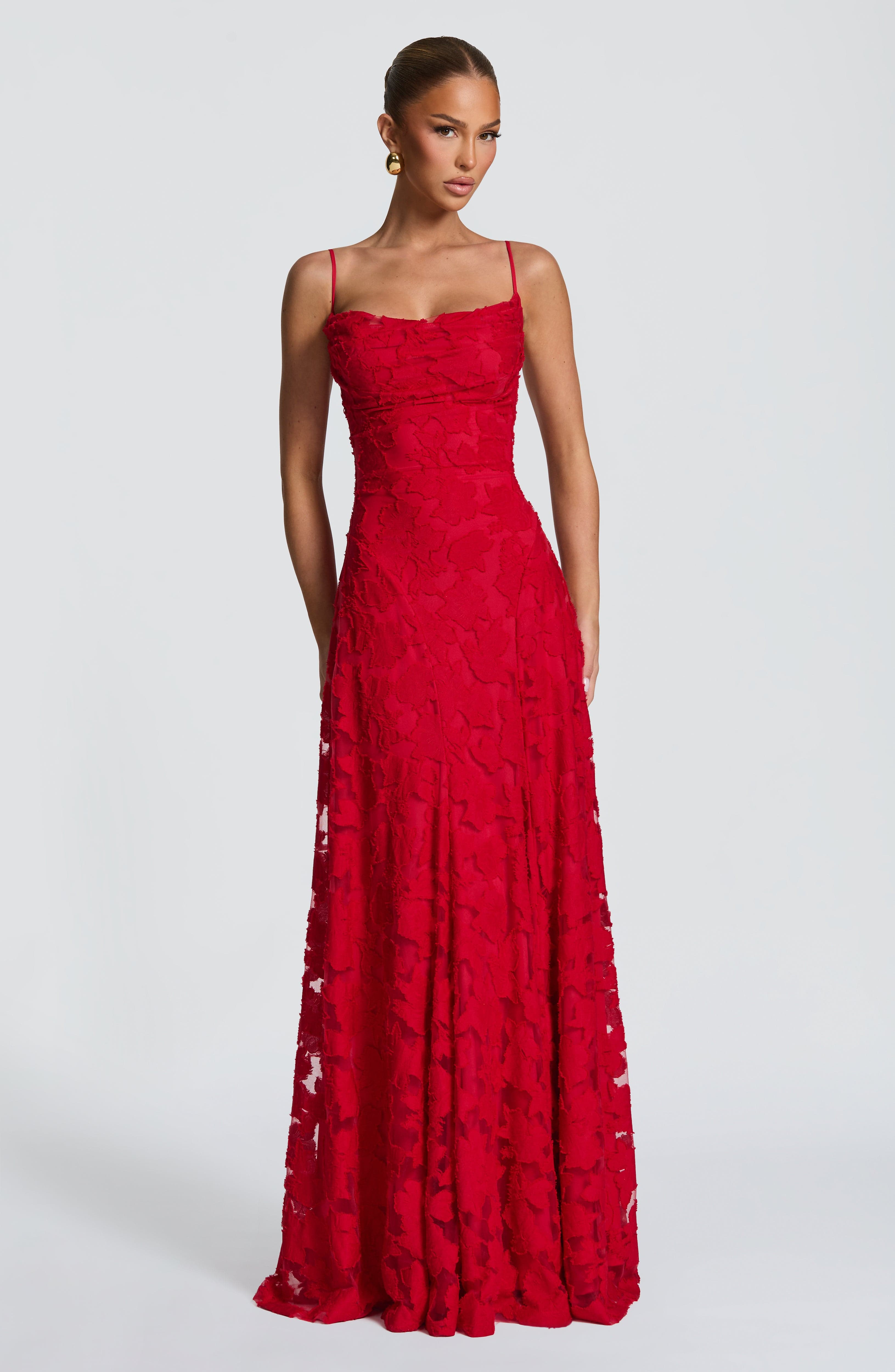 Francis Maxi Dress - Red Francis Maxi Dress - Red