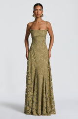 Francis Maxi Dress - Sage Dress Babyboo Fashion Premium Exclusive Design