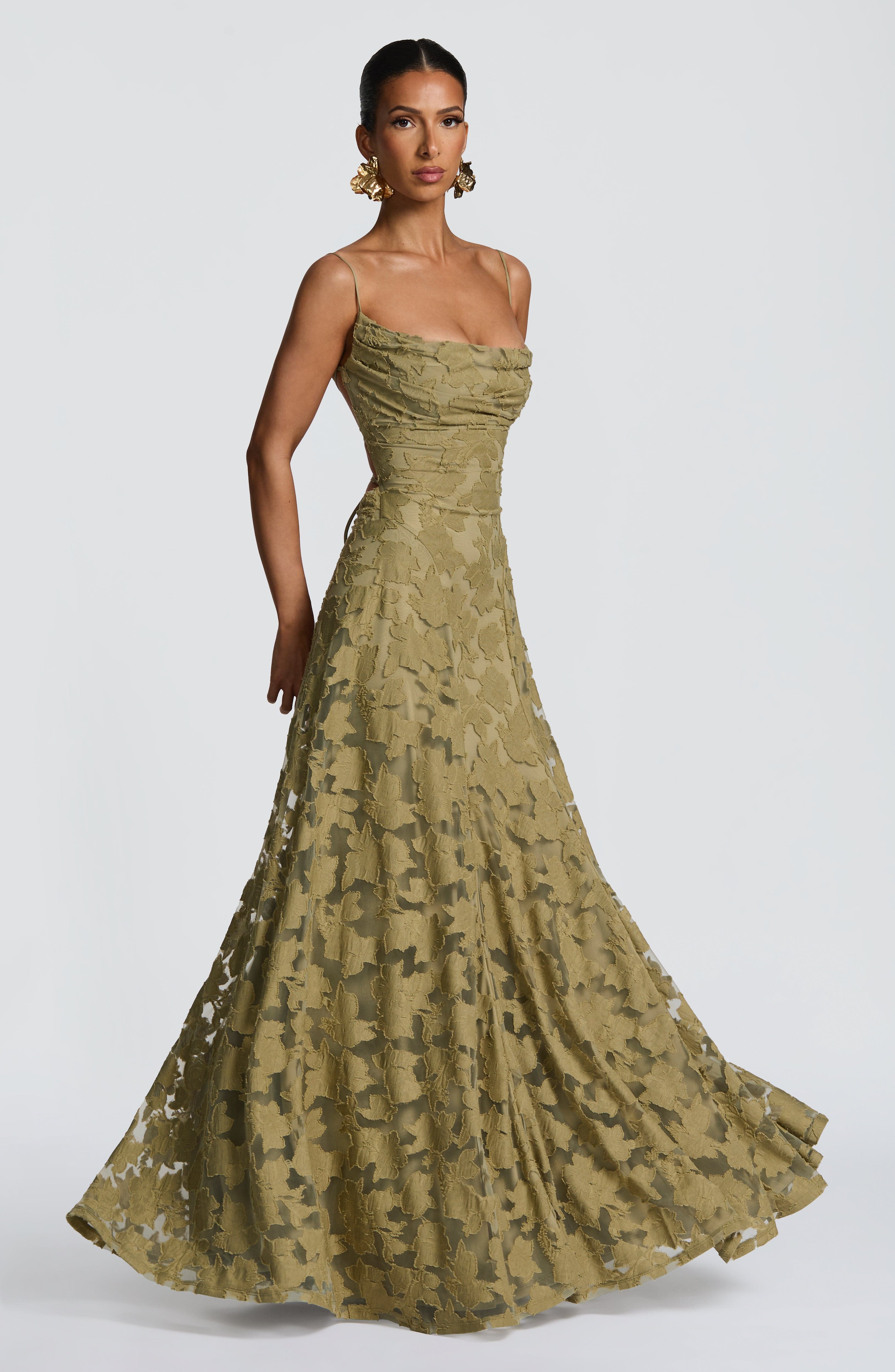Green Maxi Dress - Francis Maxi Dress - Sage | Babyboo Fashion Green Maxi Dress - Francis Maxi Dress - Sage | Babyboo Fashion