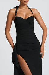 Genette Maxi Dress - Black Dress Babyboo Fashion Premium Exclusive Design