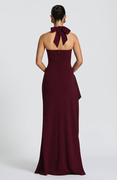 Collective Dress - Genette Maxi Dress - Cherry Lacquer image 3