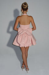 Georgette Mini Dress - Blush Dress Babyboo Fashion Premium Exclusive Design