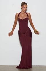 Gia Maxi Dress - Cherry Lacquer Dress XS Babyboo Fashion Premium Exclusive Design