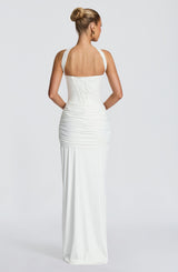 Gia Maxi Dress - Ivory Dress Babyboo Fashion Premium Exclusive Design