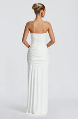 Gia Maxi Dress - Ivory Dress Babyboo Fashion Premium Exclusive Design