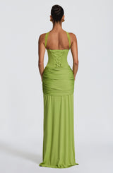 Gia Maxi Dress - Olive Dress Babyboo Fashion Premium Exclusive Design