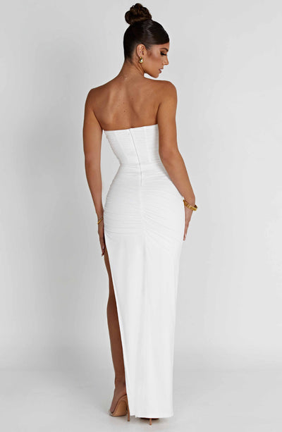 Collective Dress - Giovanna Maxi Dress - Ivory image 3