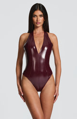 Harley Bodysuit - Cherry Lacquer Bodysuits XS Babyboo Fashion Premium Exclusive Design