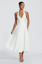Hayden Midi Dress - Ivory Dress XS Babyboo Fashion Premium Exclusive Design