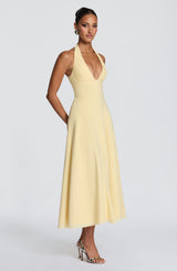 Hayden Midi Dress - Lemon Dress Babyboo Fashion Premium Exclusive Design