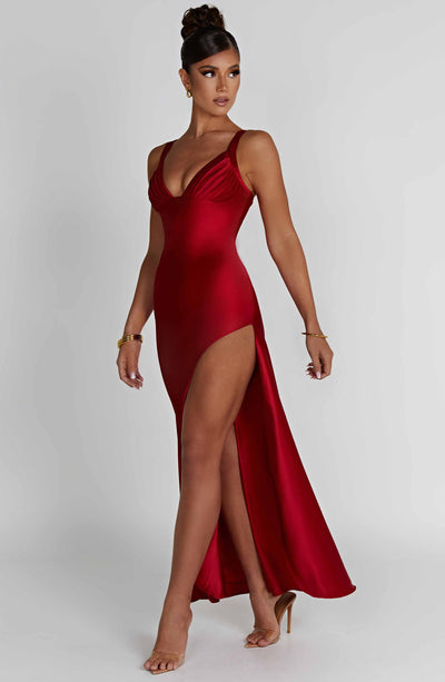 Hayley Maxi Dress - Red - View 2 | Shop Formal Dress