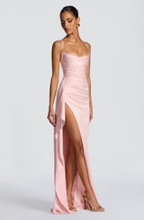 Helen Maxi Dress - Blush Dress Babyboo Fashion Premium Exclusive Design