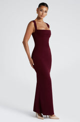 Helena Maxi Dress - Cherry Lacquer Dress Babyboo Fashion Premium Exclusive Design