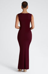 Helena Maxi Dress - Cherry Lacquer Dress Babyboo Fashion Premium Exclusive Design