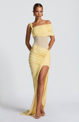 Henrietta Maxi Skirt - Lemon Skirt Babyboo Fashion Premium Exclusive Design