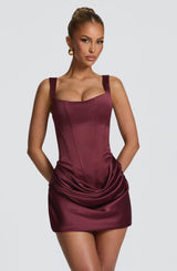 Imogen Mini Dress - Cherry Lacquer Dress XS Babyboo Fashion Premium Exclusive Design
