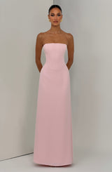 Irmina Maxi Dress - Blush Dress Babyboo Fashion Premium Exclusive Design