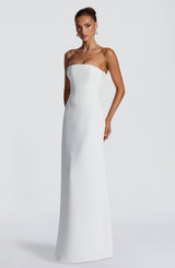 Irmina Maxi Dress - Ivory Dress Babyboo Fashion Premium Exclusive Design