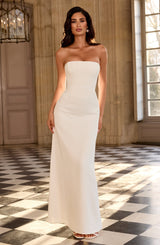 Irmina Maxi Dress - Ivory Dress Babyboo Fashion Premium Exclusive Design