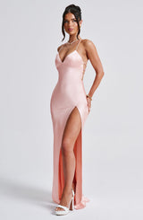 Isobel Maxi Dress - Blush Dress Babyboo Fashion Premium Exclusive Design