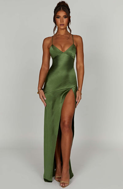 Collective Dress - Isobel Maxi Dress - Emerald image 5