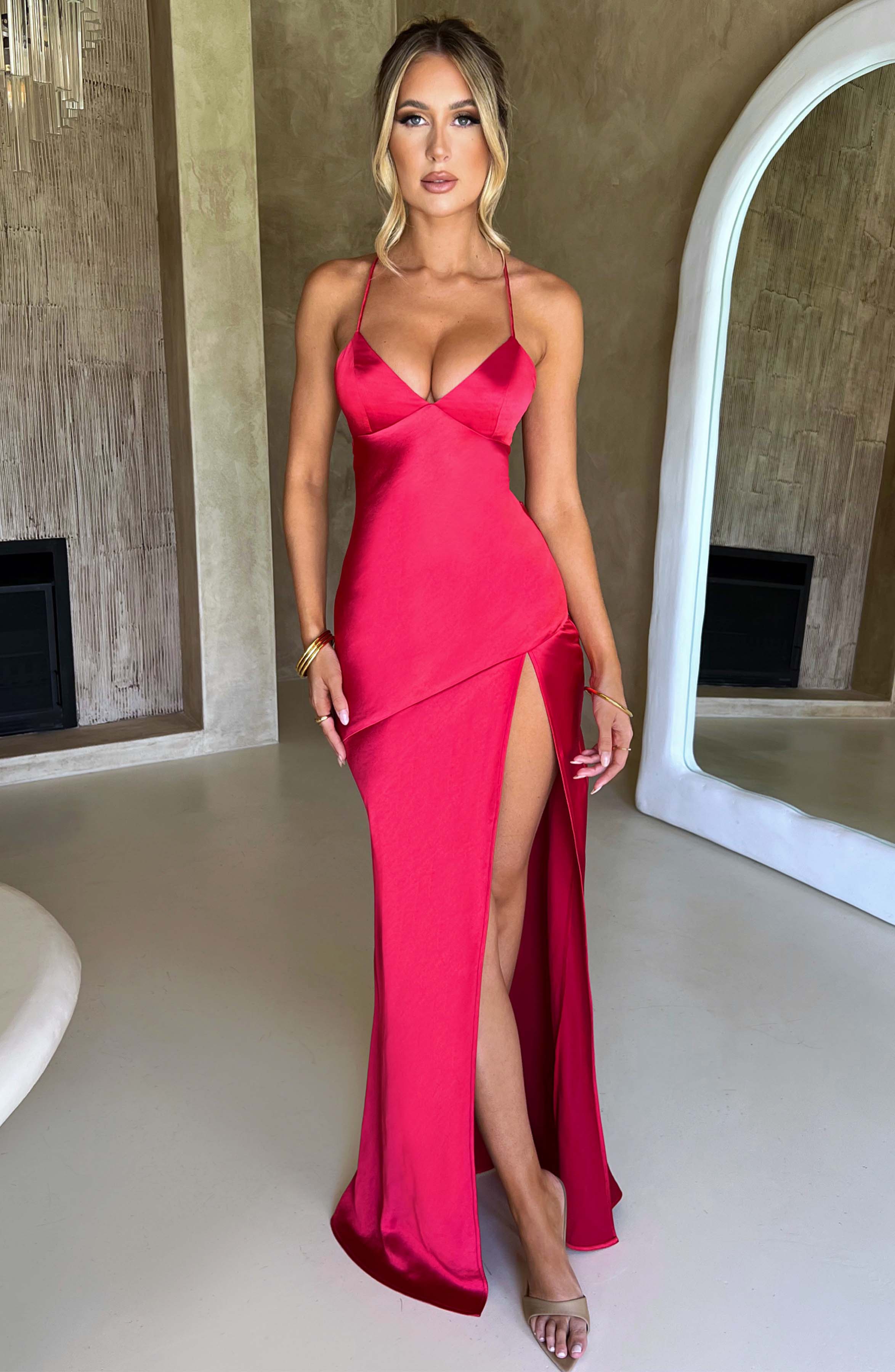 Isobel Maxi Dress - Red