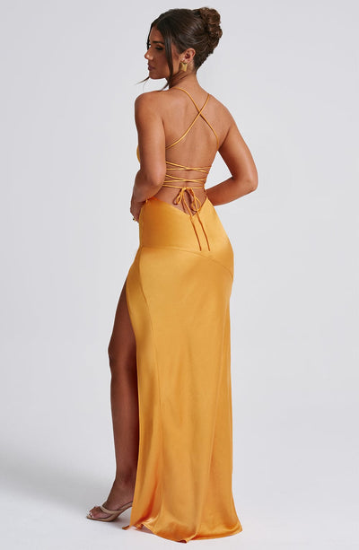 Collective Dress - Isobel Maxi Dress - Tangerine image 4