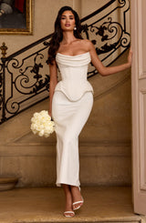 Jamila Corset - Ivory Tops Babyboo Fashion Premium Exclusive Design