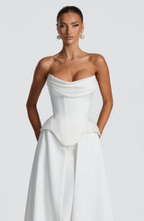 Jamila Corset - Ivory Tops Babyboo Fashion Premium Exclusive Design