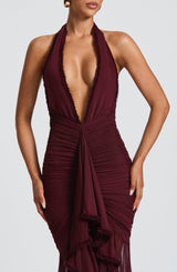 Janessa Maxi Dress - Cherry Lacquer Dress Babyboo Fashion Premium Exclusive Design