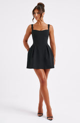 Janiyah Mini Dress - Black Dress Babyboo Fashion Premium Exclusive Design