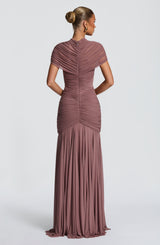 Jaya Maxi Dress - Dusty Rose Dress Babyboo Fashion Premium Exclusive Design