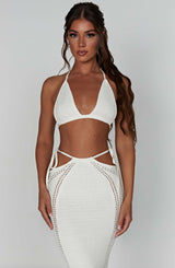 Jia Top - White Tops Babyboo Fashion Premium Exclusive Design