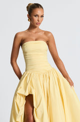 Jillian Maxi Dress - Lemon Dress Babyboo Fashion Premium Exclusive Design
