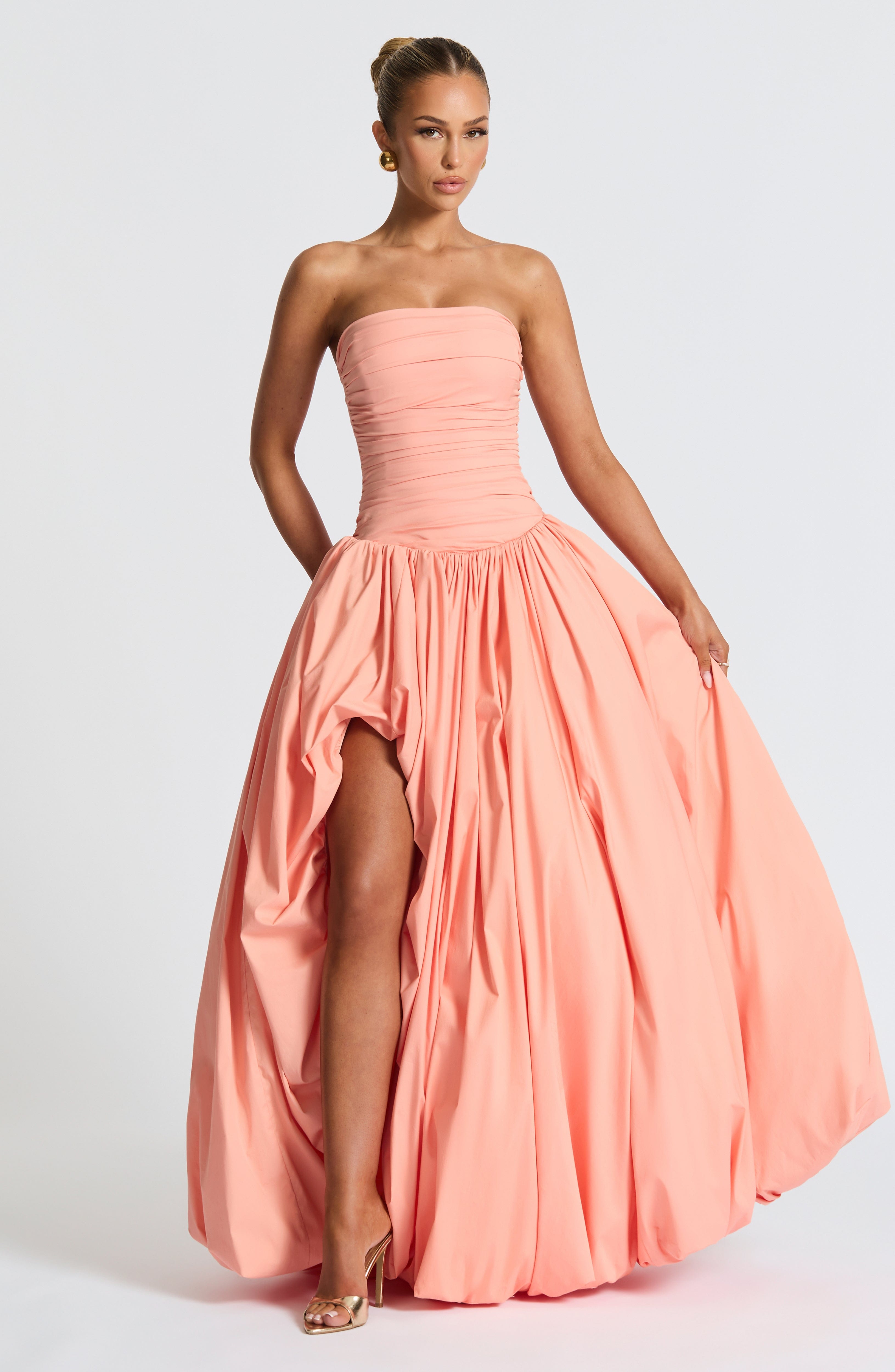 Jillian Maxi Dress - Peach Jillian Maxi Dress - Peach